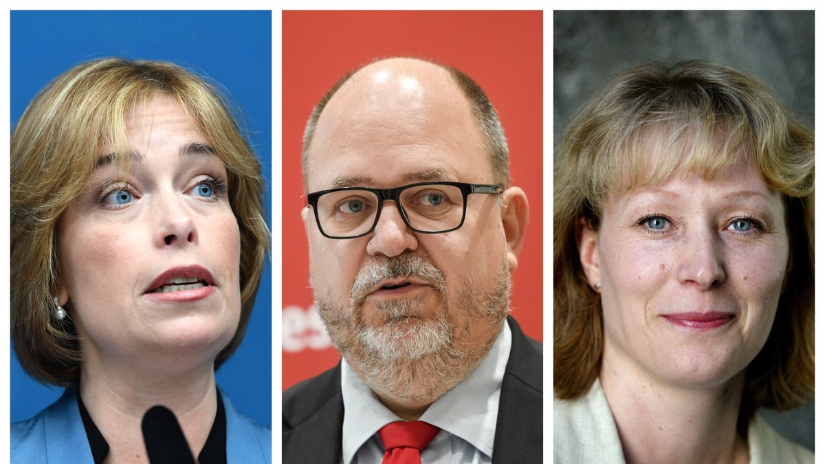 Magdalena Andersson (S) presenterade de nya statsråden.