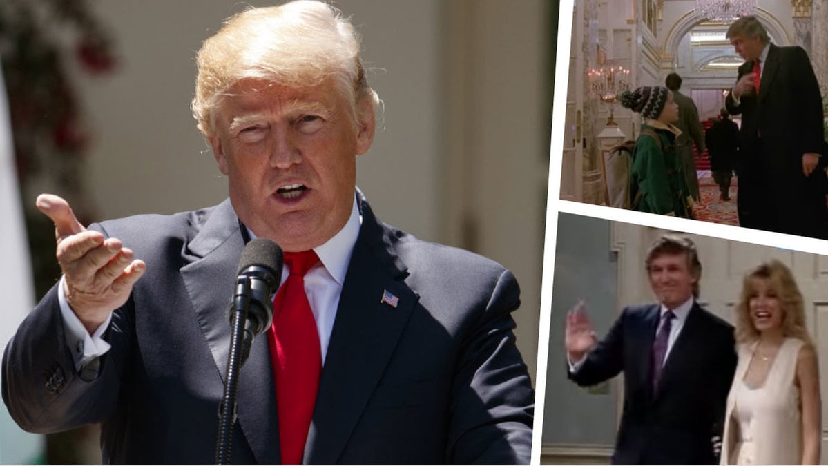 Visste du att Donald Trump har varit med i Fresh prince of bel air. 