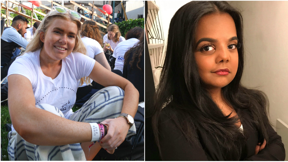 Lihani Wijesinghe och Louise Waldenby