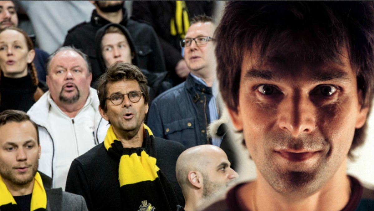 Niklas Strömstedt i publikhav. Niklas Strömstedt.