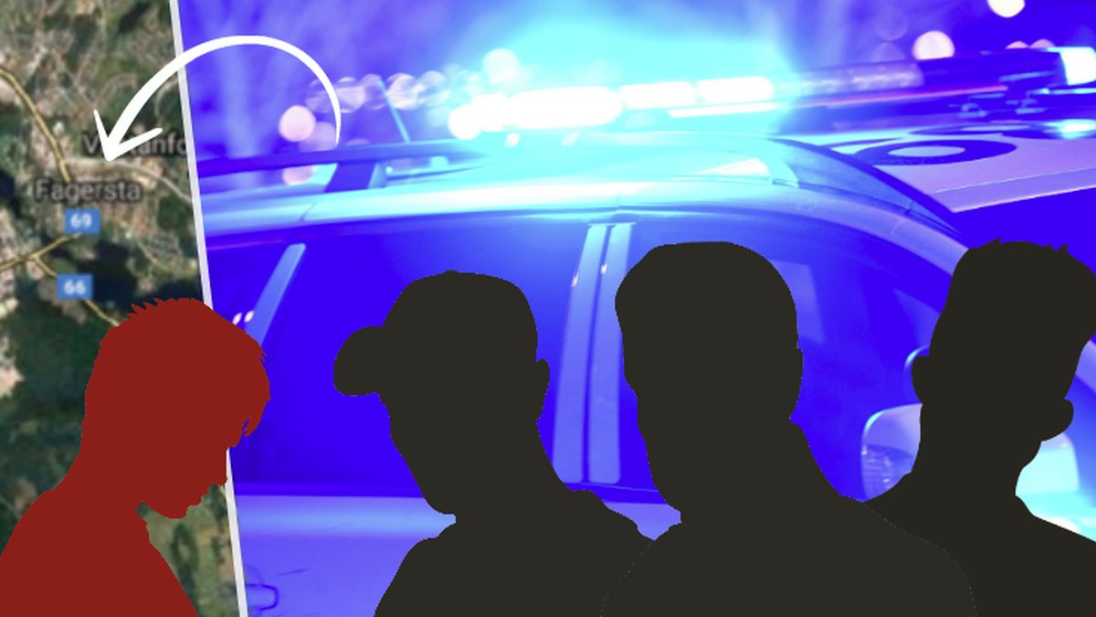 Fördes till sjukhus