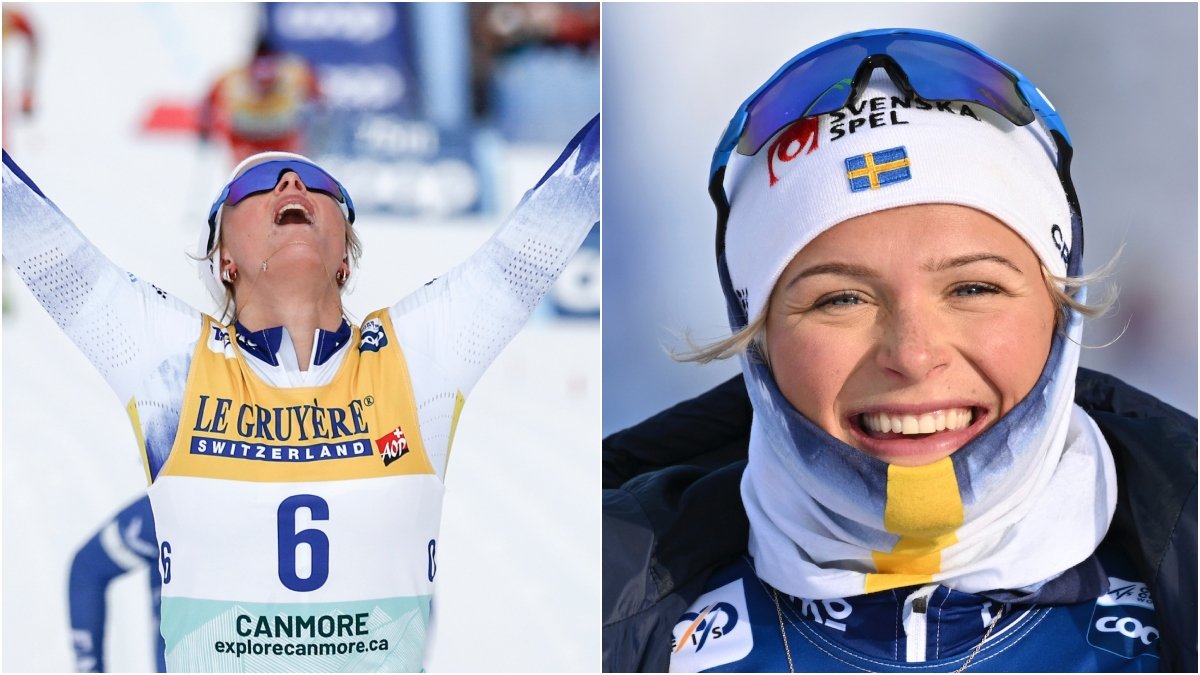 Frida Karlsson tog sin tionde världscupseger i Canmore.