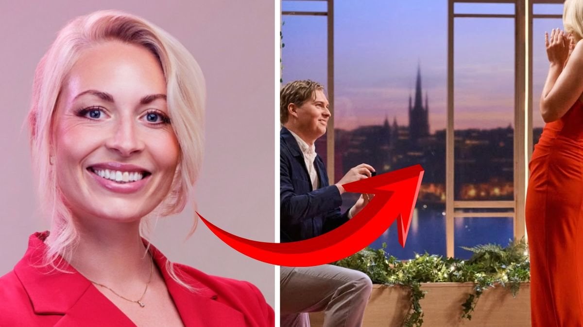 Camilla vänster. När Ludwig friade till Camilla höger.