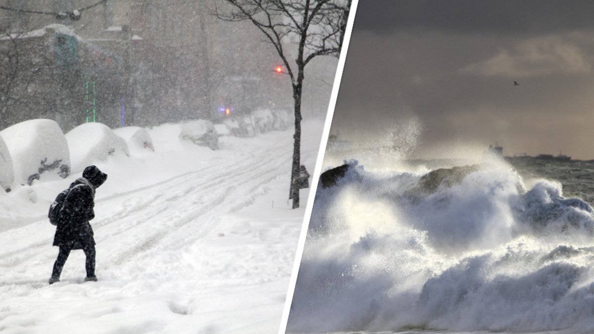 SMHI varnar för ny snösmocka