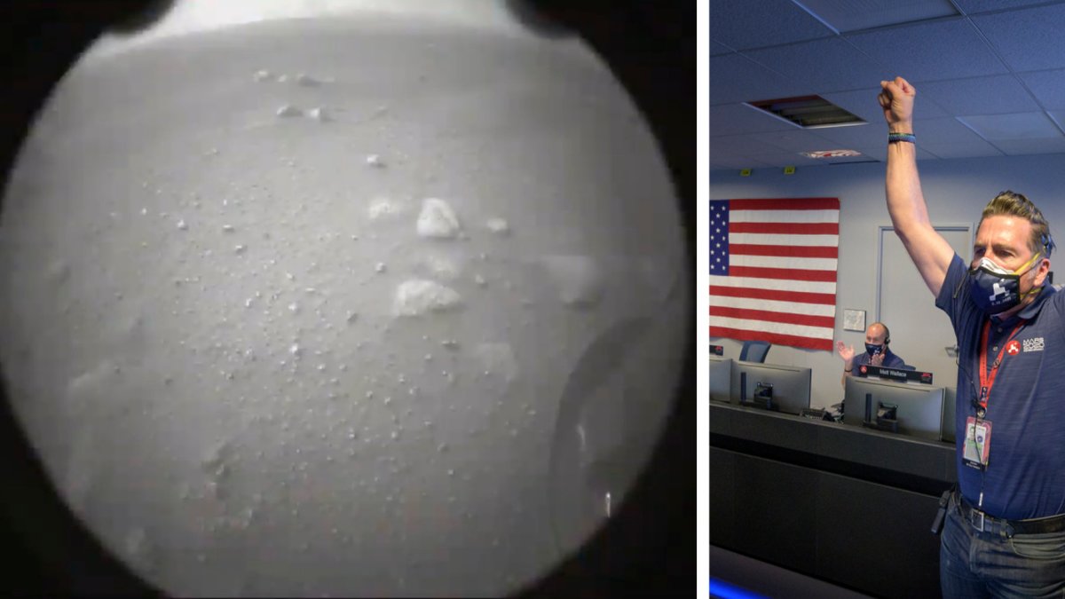 Perseverance har landat på månen.