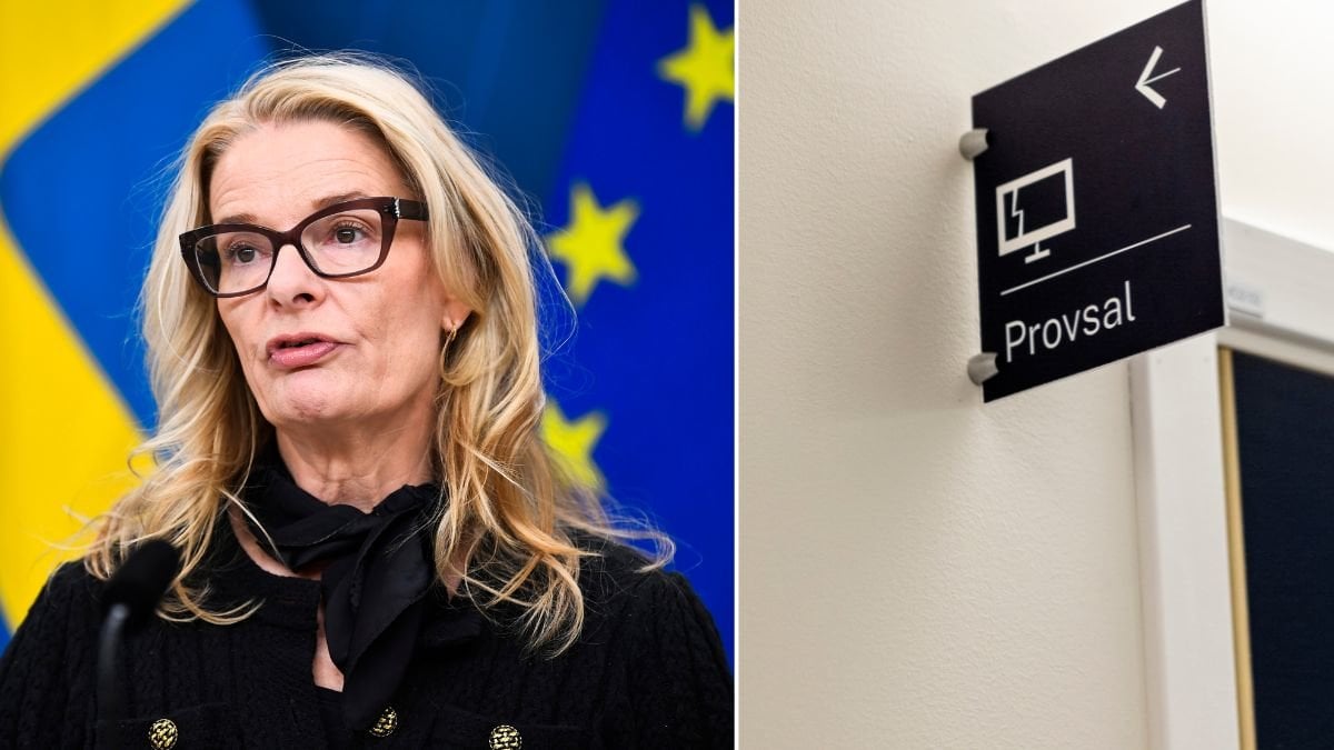 Gymnasie-, högskole- och forskningsminister Lotta Edholm (L). 