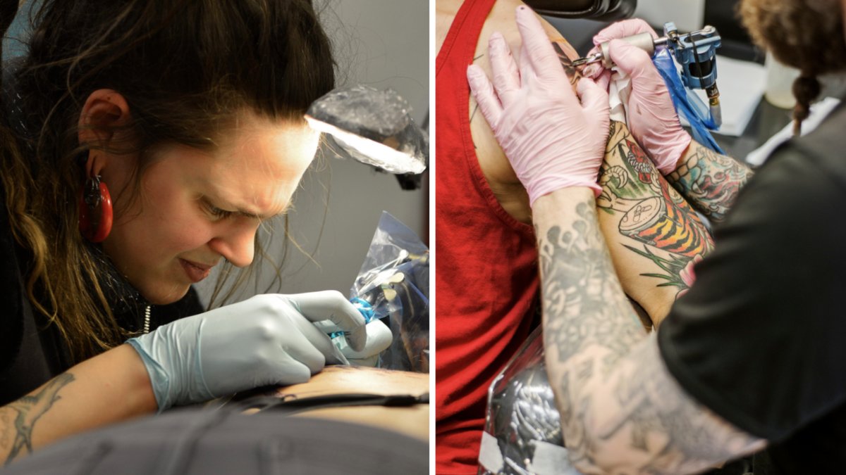 En ny studie ska undersöka om tatueringar kan öka risken för cancer. Arkivbild.