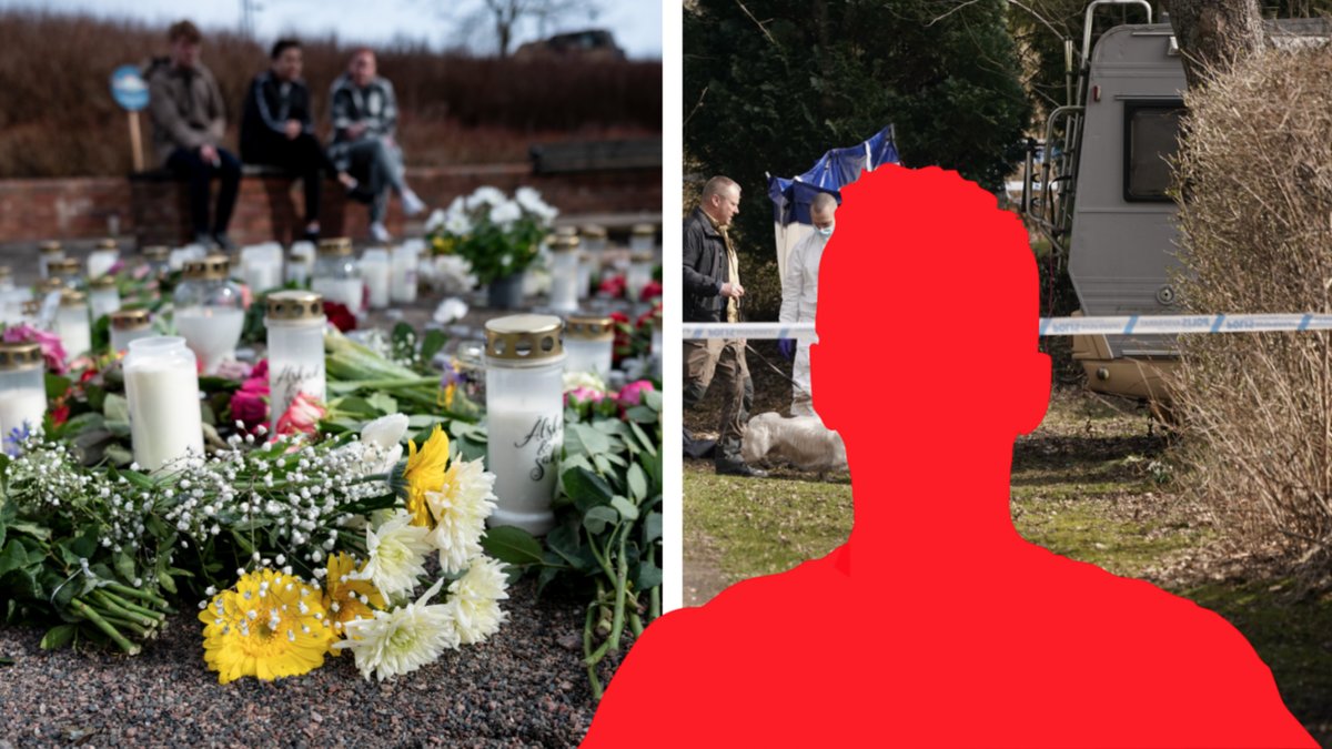 Den 27-årige mannen misstänks ha mördat den 18-åriga kvinnan i en husbil.