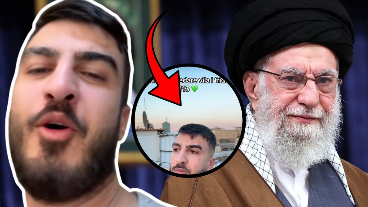 PH-profilen hyllar Ali Khamenei.