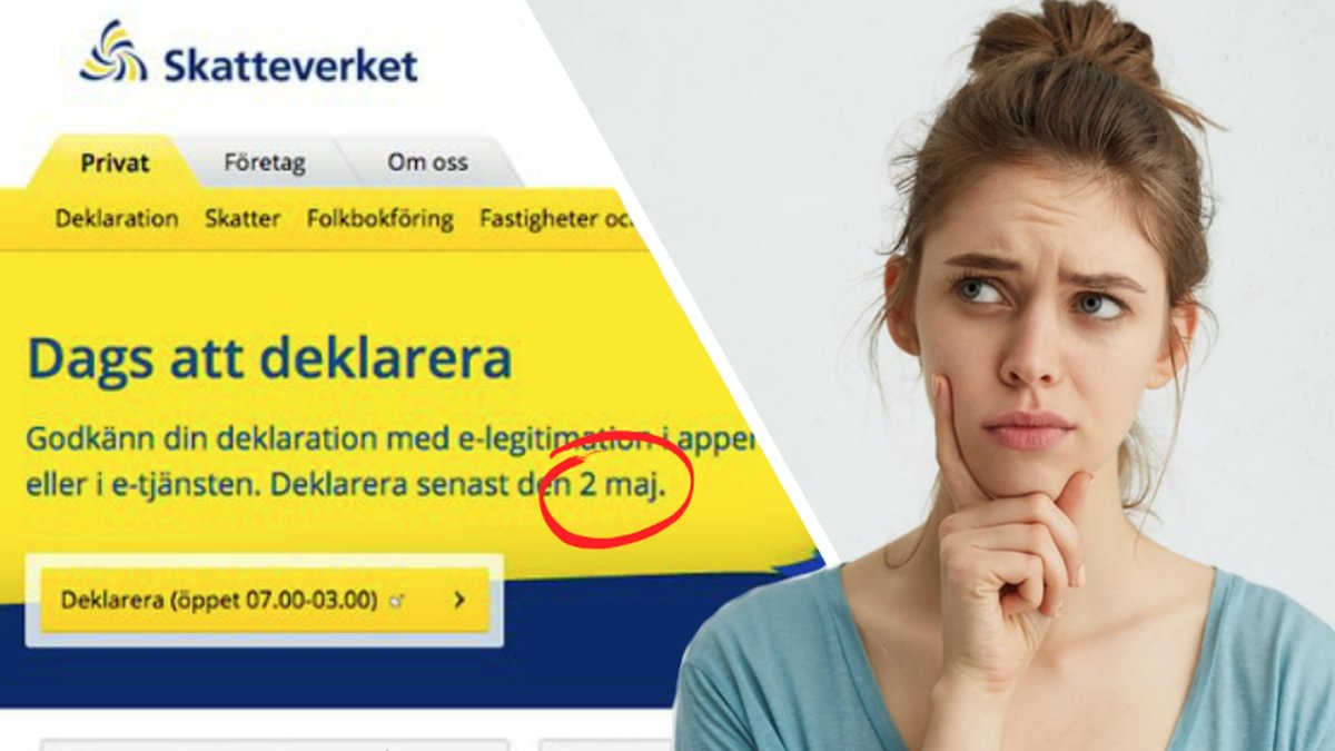 Den 2 maj är det sista dagen att lämna in deklarationen