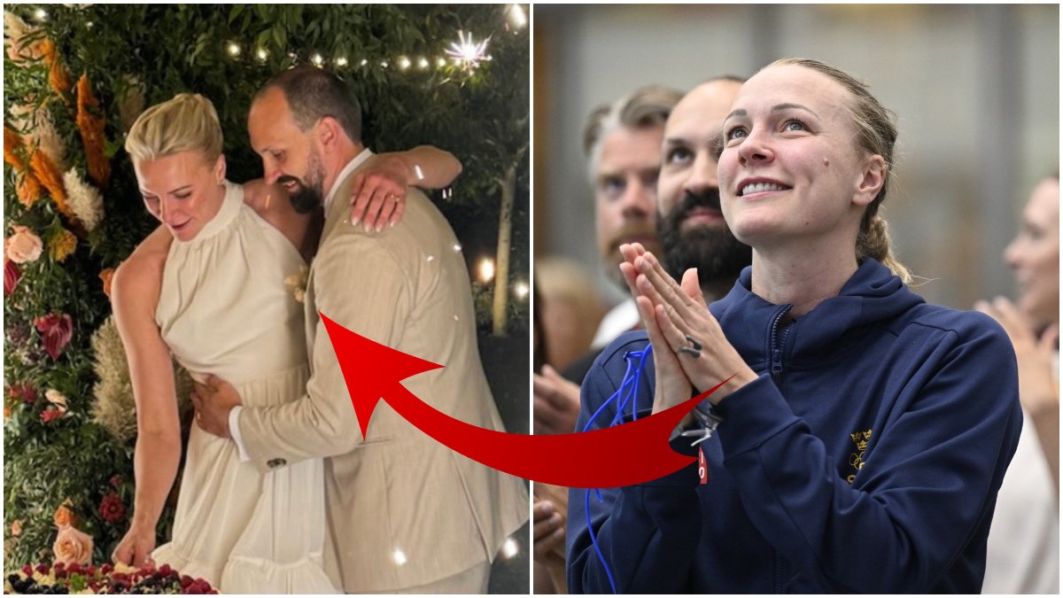 Sarah Sjöström och Johan De Jong Skierus