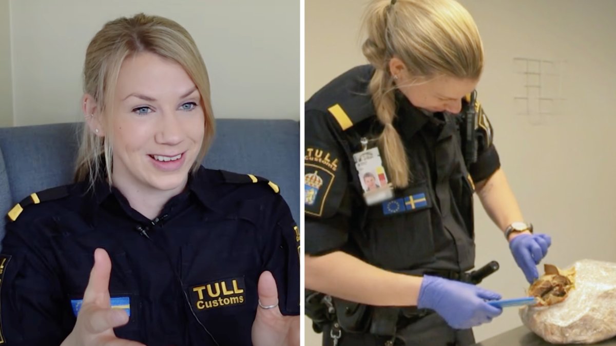 Mimmi har gjort en hel del spännande upptäckter under sin karriär som tullinspektör