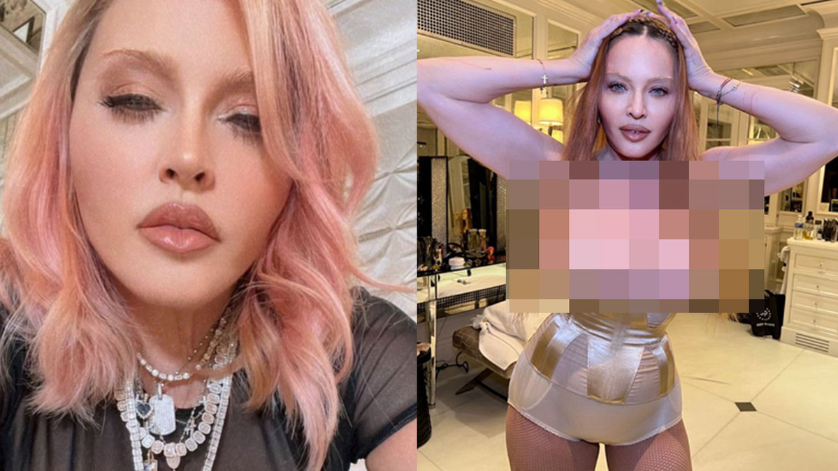 Madonnas nya bilder chockade fansen.