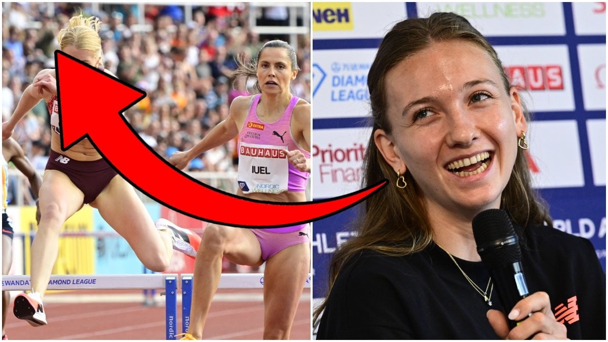 Moa Granat och Femke Bol