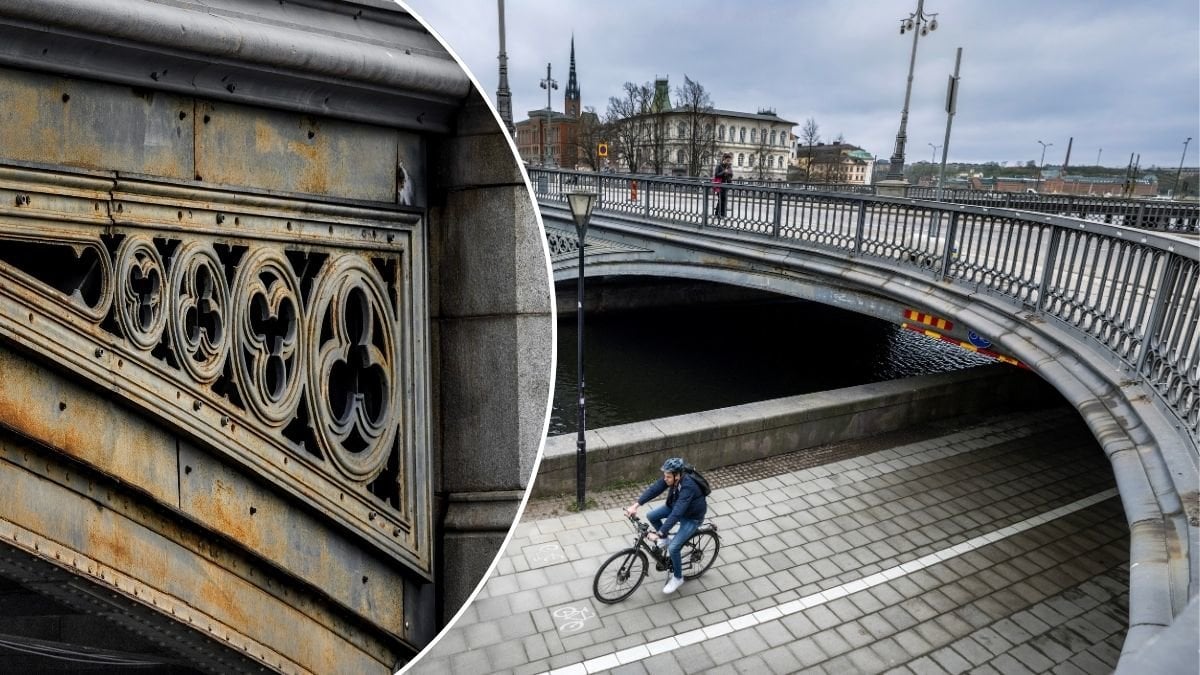 Bilder på Vasabron.
