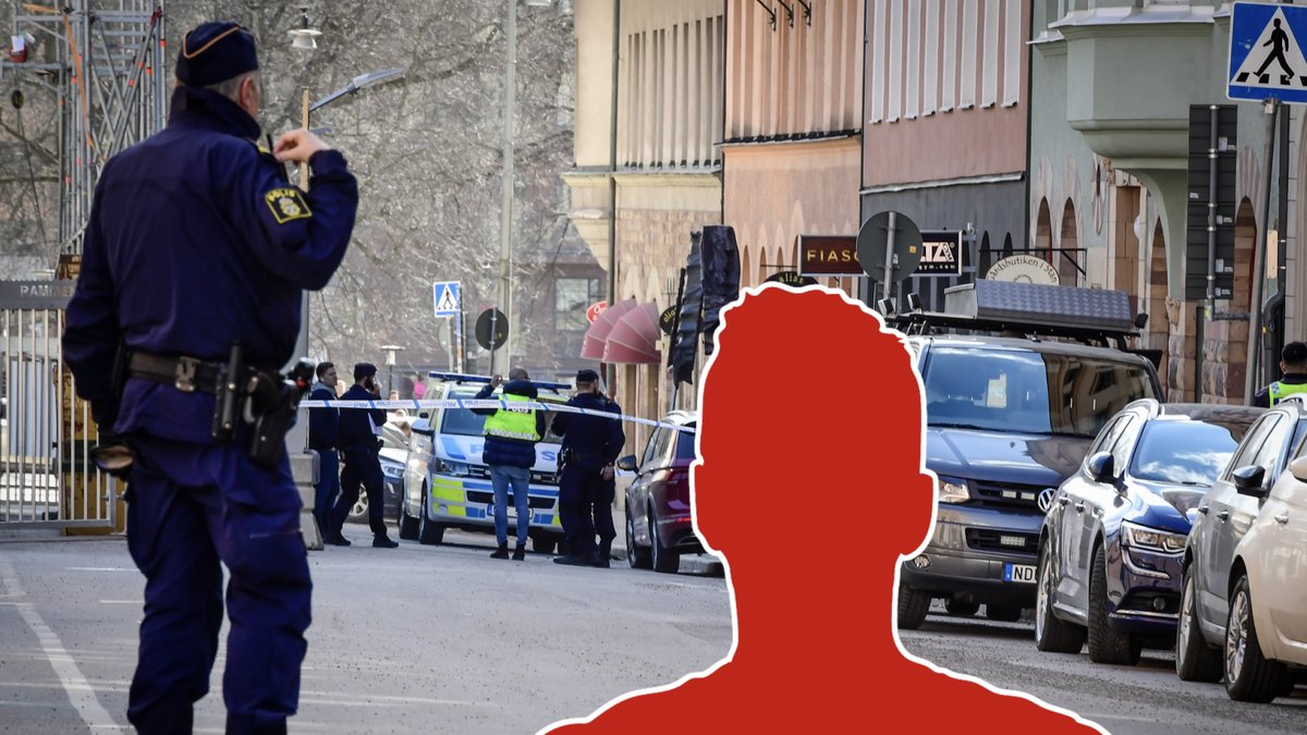 Den misstänkte mannen har begärts häktad.