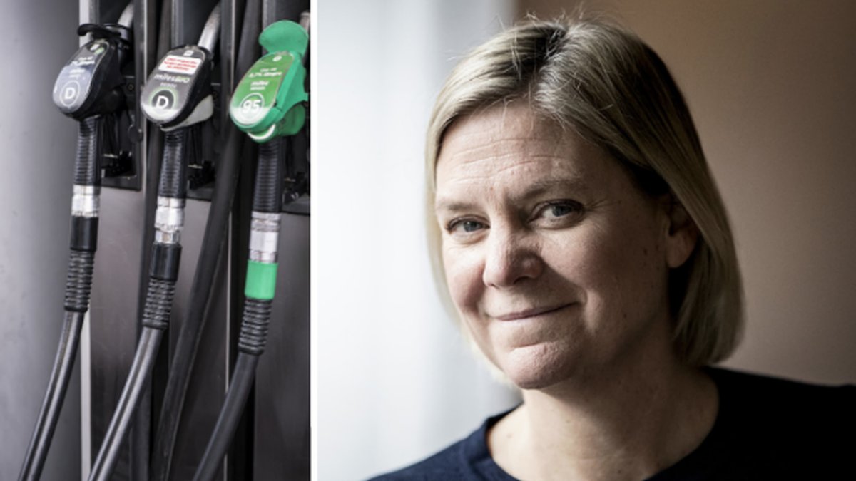 bensinpump, Magdalena Andersson