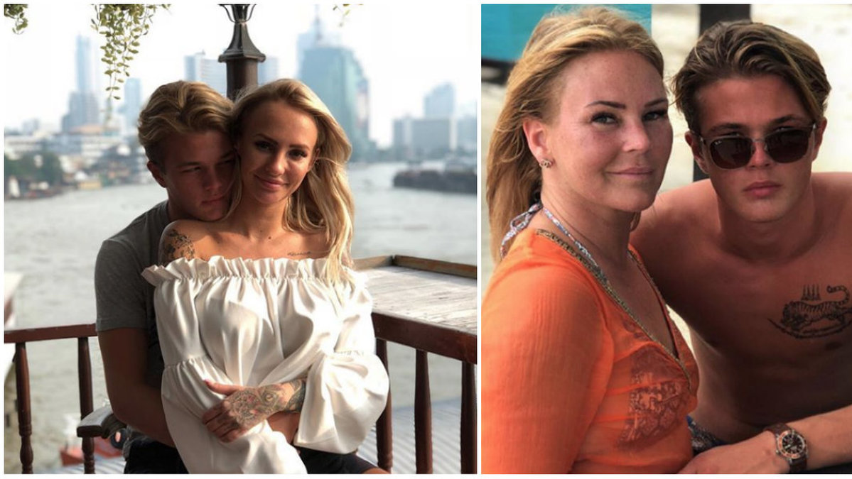 Paow och Lance Hedman drog till Thailand – då verkar Lances mamma Magdalena Graaf ha blivit orolig.