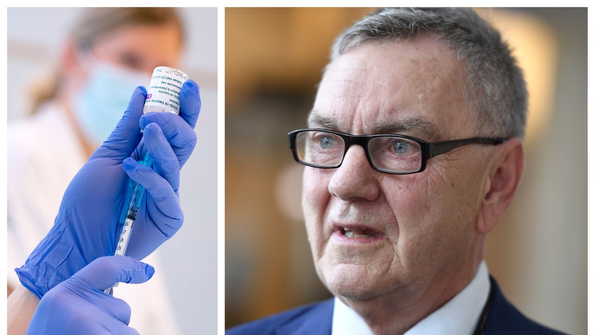 Roger Richtoff (SD) likställer covidvaccinet med gift.