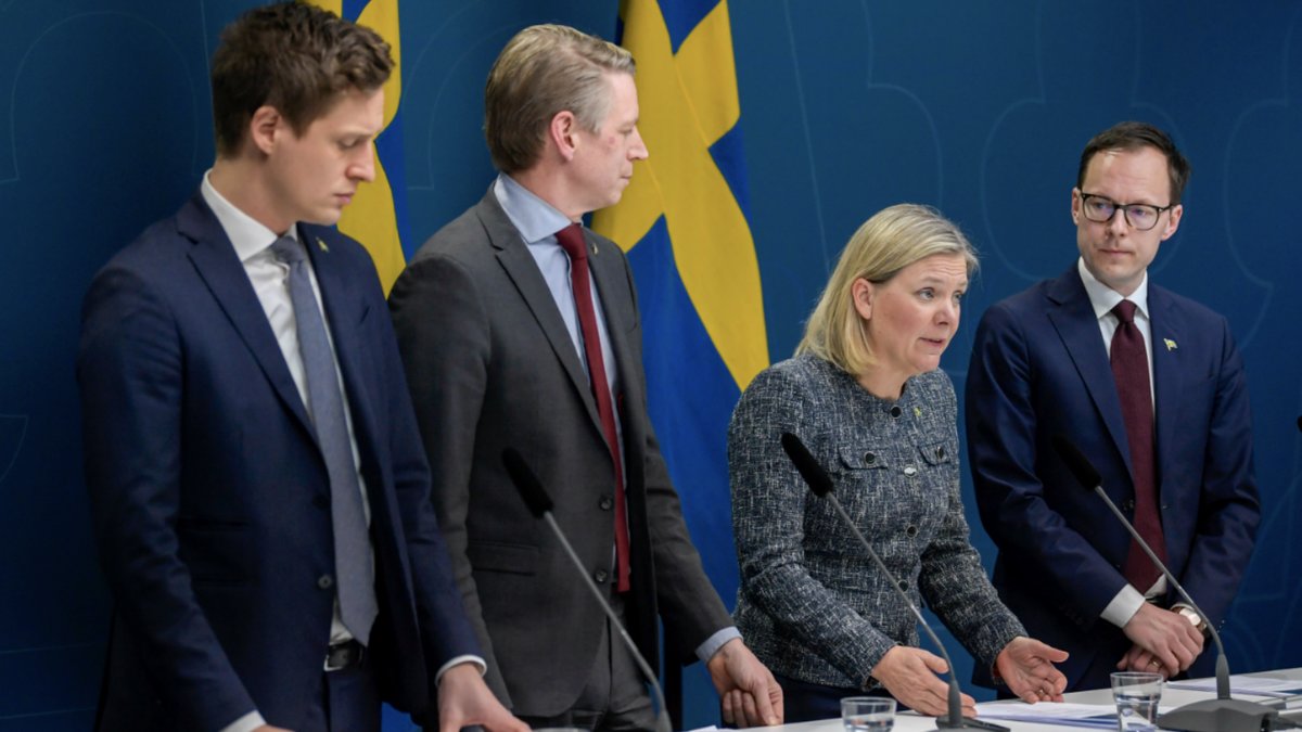 Regeringen presenterar krispaket