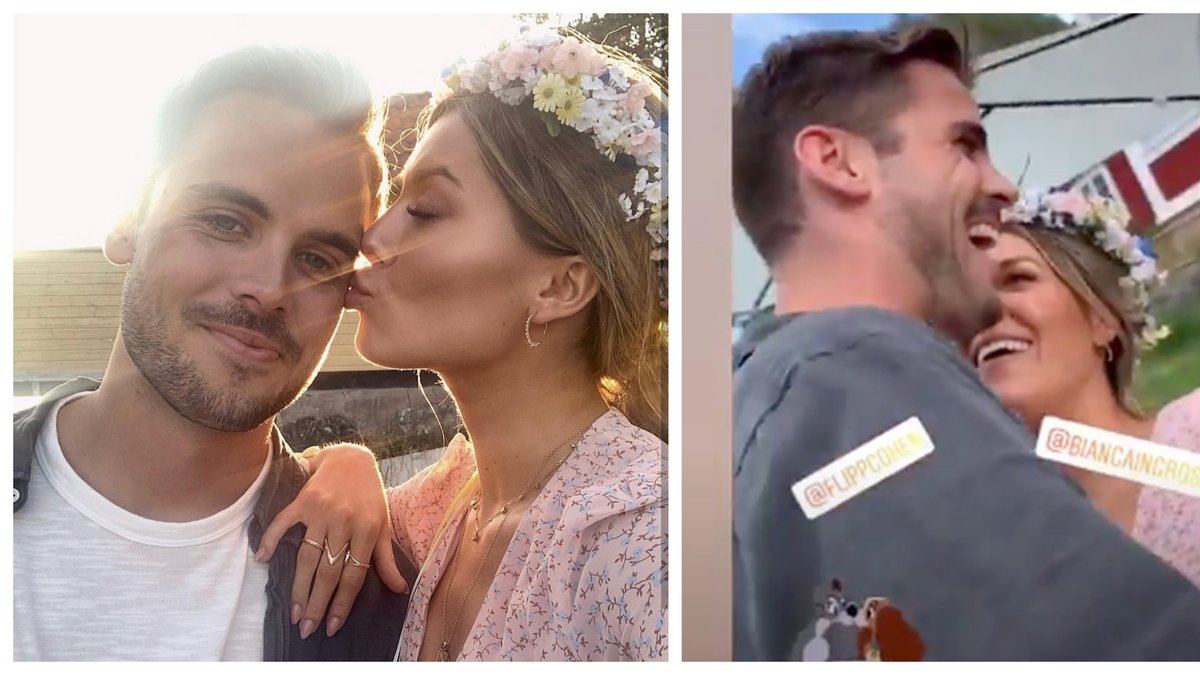 Bianca och Philipe dansade sig igenom midsommarnatten.