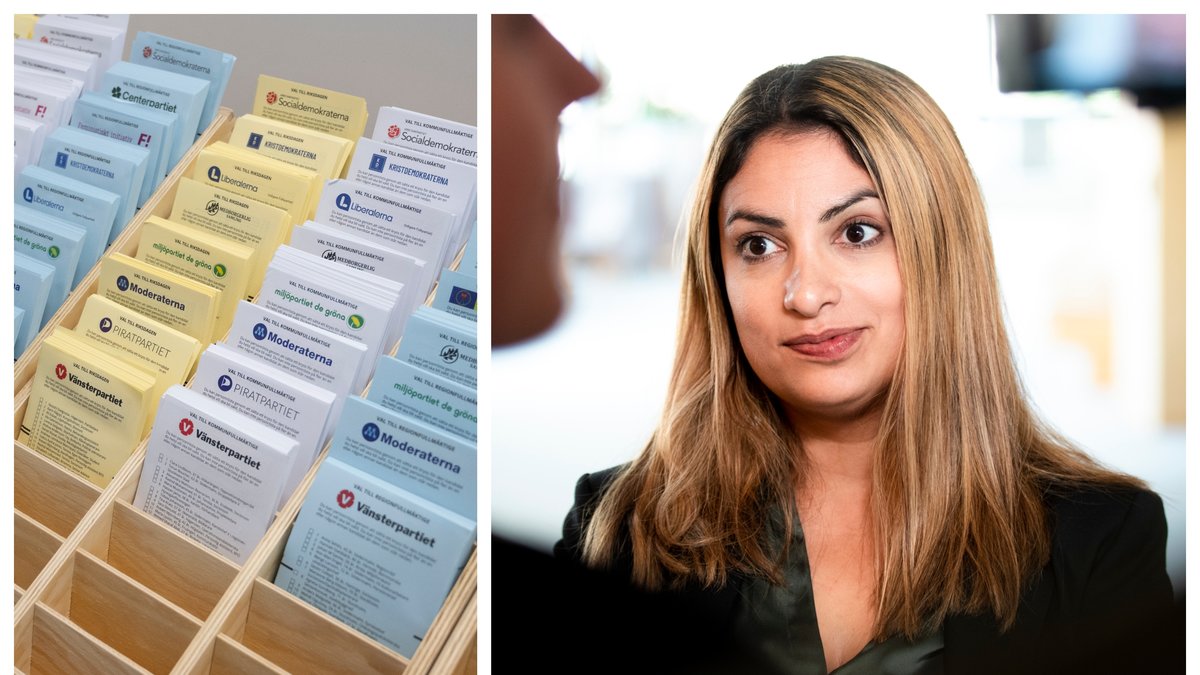 Nooshi Dadgostar (V) medverkade i Nyheter24:s 24 Frågor.