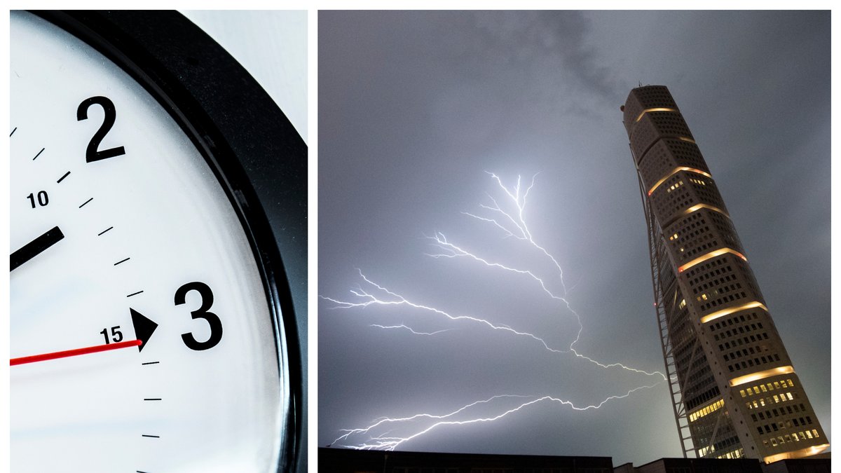 Är blixten lika långt bort som antalet sekunder man hinner räkna fram tills det att man hör åskan?