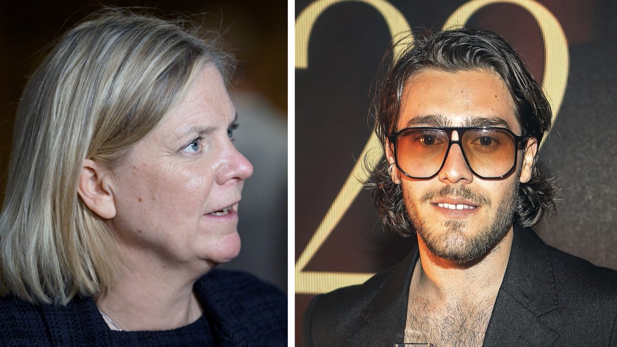 Benjamin Ingrosso blev uppläxad av statsminister Magdalena Andersson