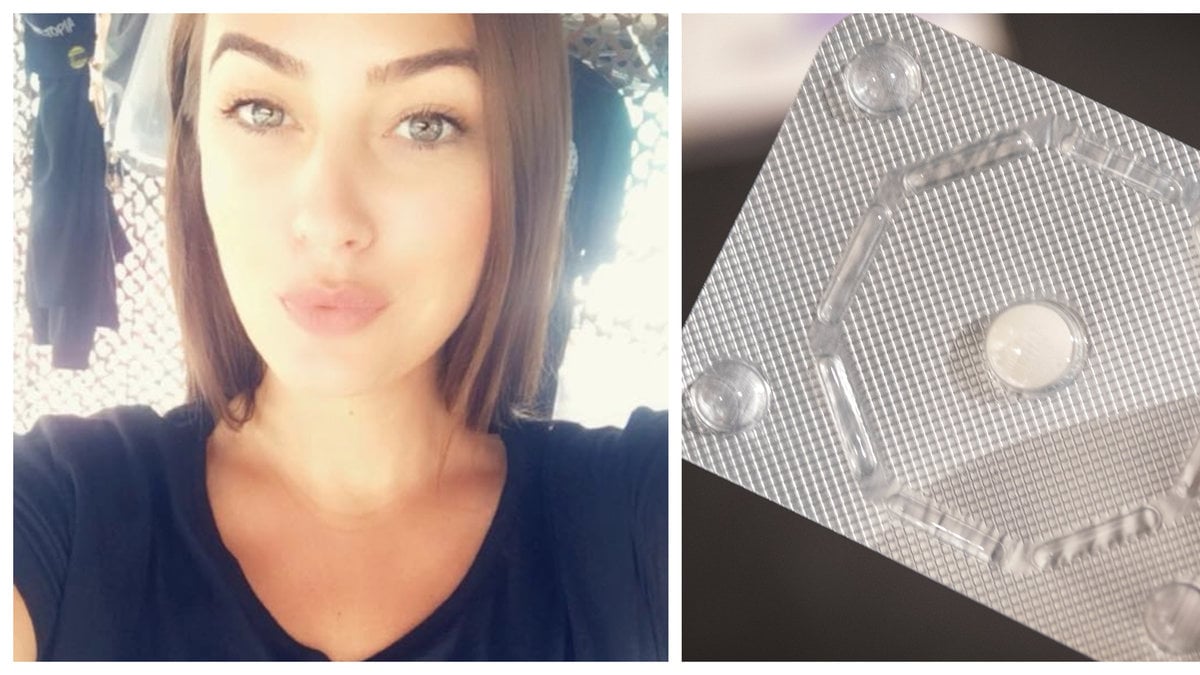 Lauren Dryer fick allvarliga problem av sina p-piller.