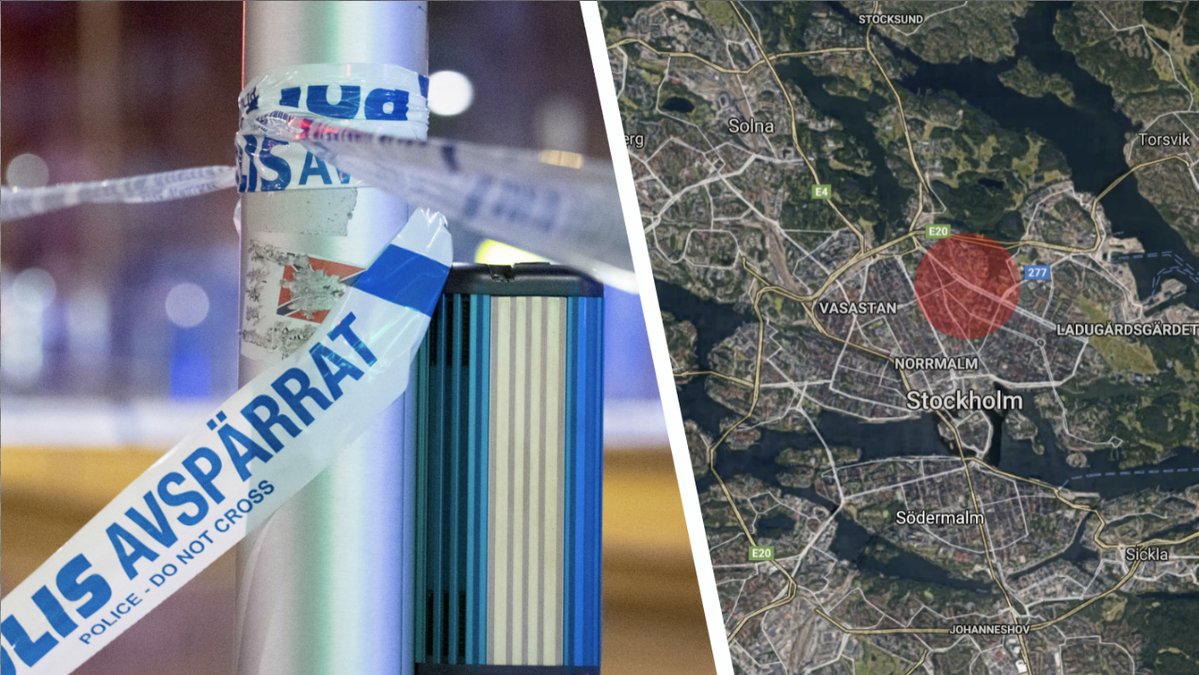 Larm om misstänkt bombman.