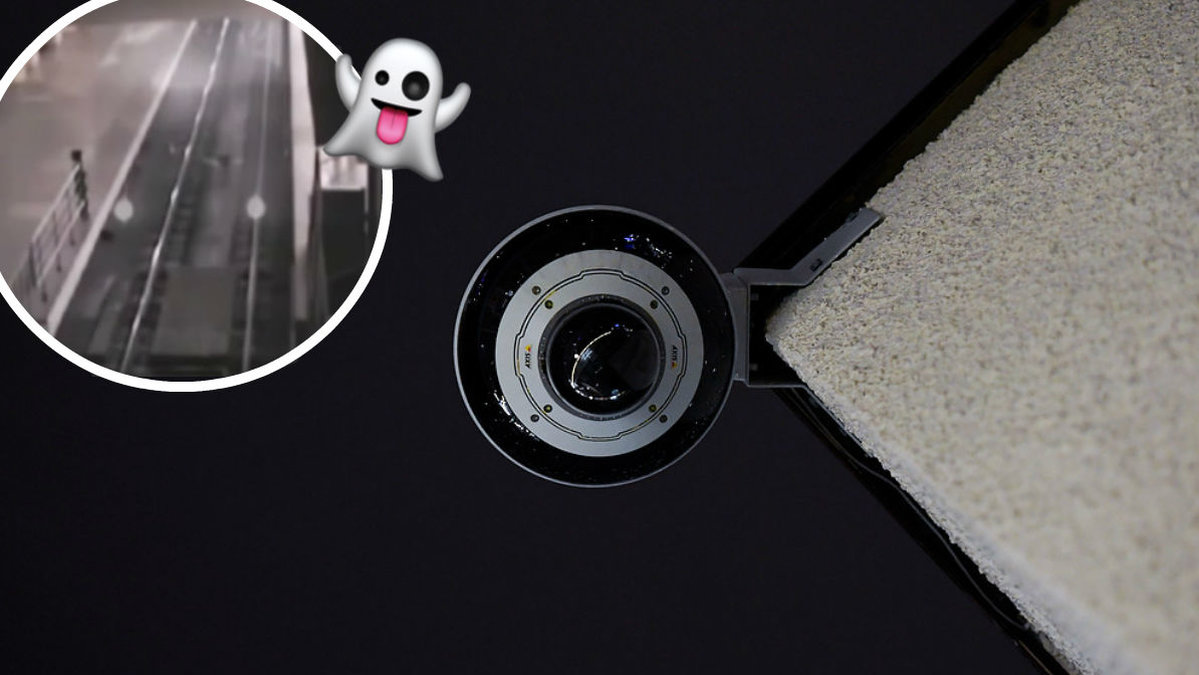 Mystiskt tåg fångat på film