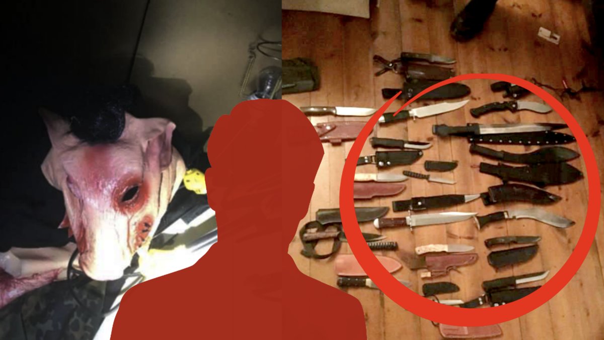En man åtalas  misstänkt för brott mot knivlagen samt vapenbrott.​