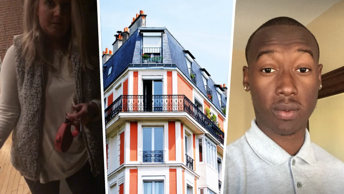 D'Arreion Toles, kvinnan som hindrade honom och en lägenhetsbyggnad.