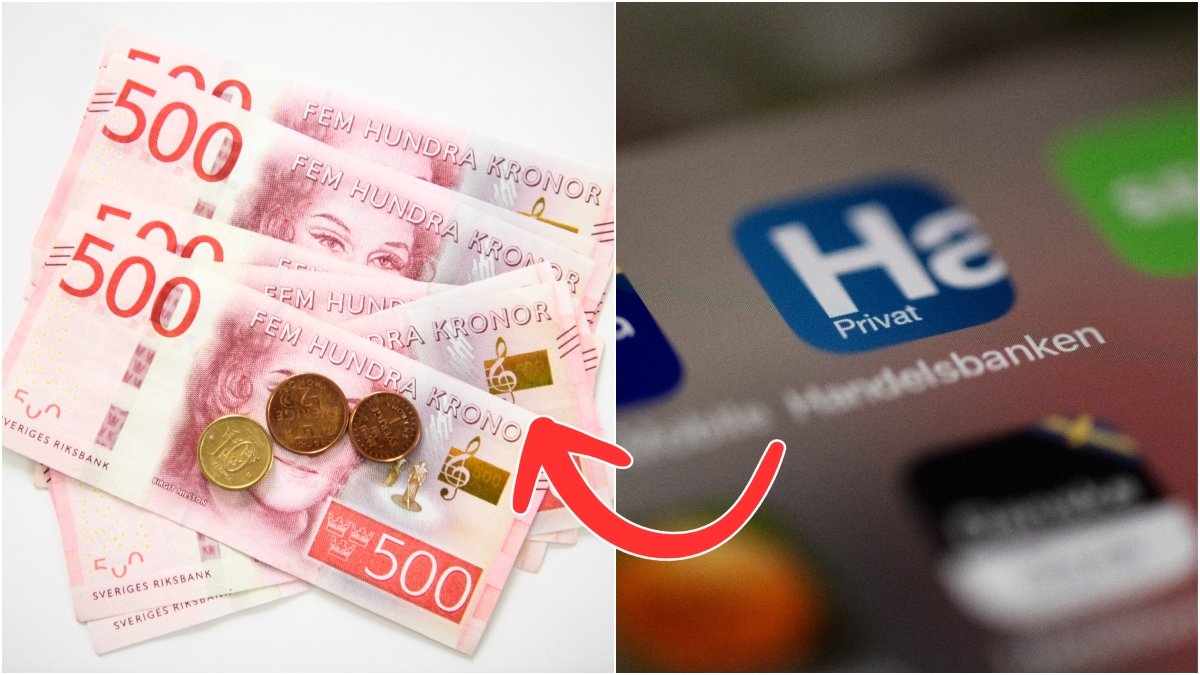 Pengar och Handelsbankens app
