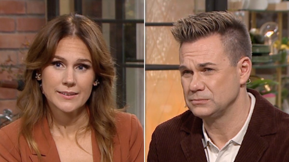 Maria Forsblom och Anders Pihlblad är kollegor på TV4. 