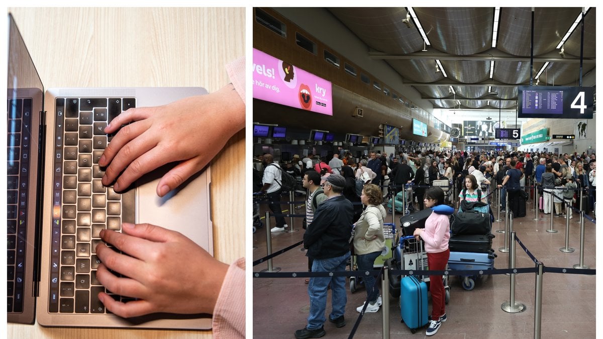 Sajten hjälper dig att undvika köerna på Arlanda.