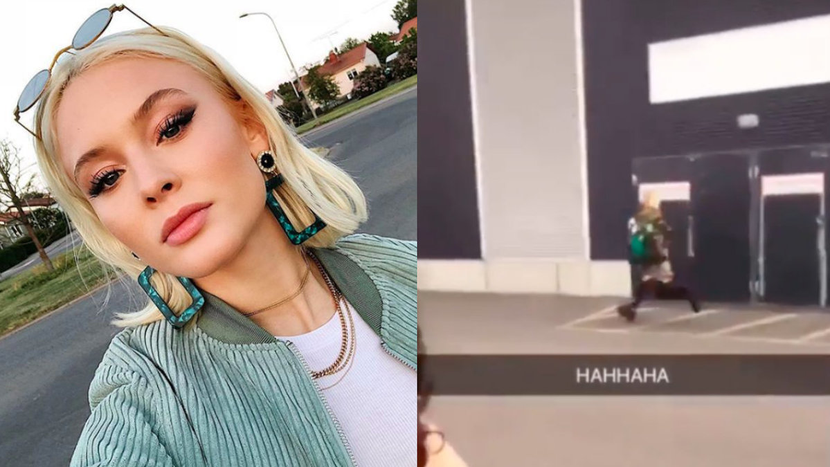 Zara Larsson har hamnat i blåsväder.