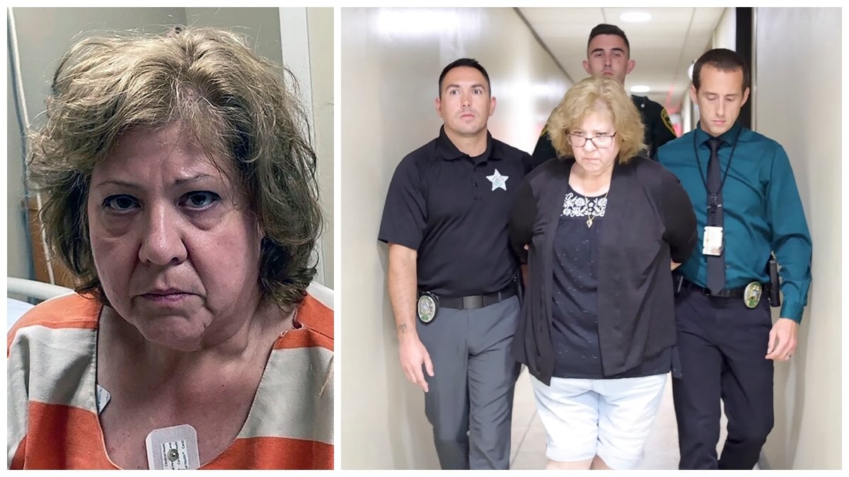 Susan Lorincz och Susan Lorincz efter att hon gripits