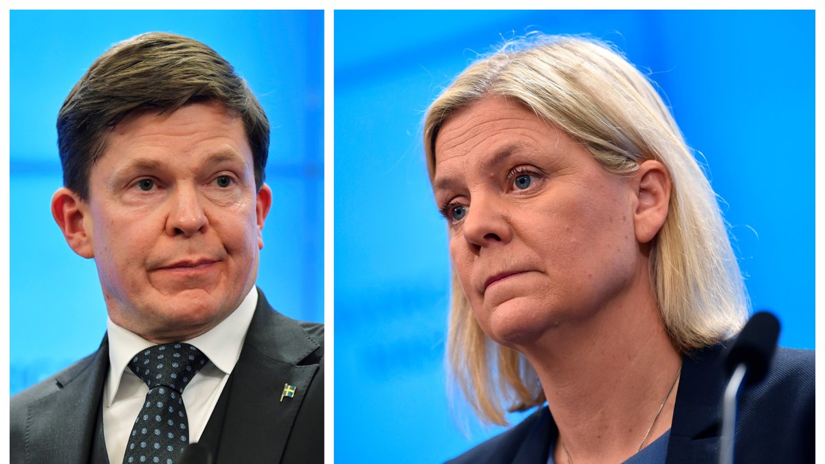 På torsdagen höll talmannen Andreas Norlén pressträff.