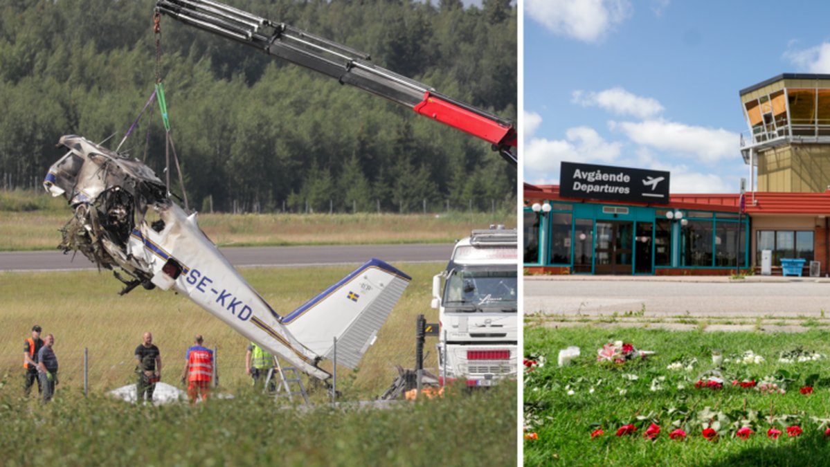 Flygkrasch Örebro 