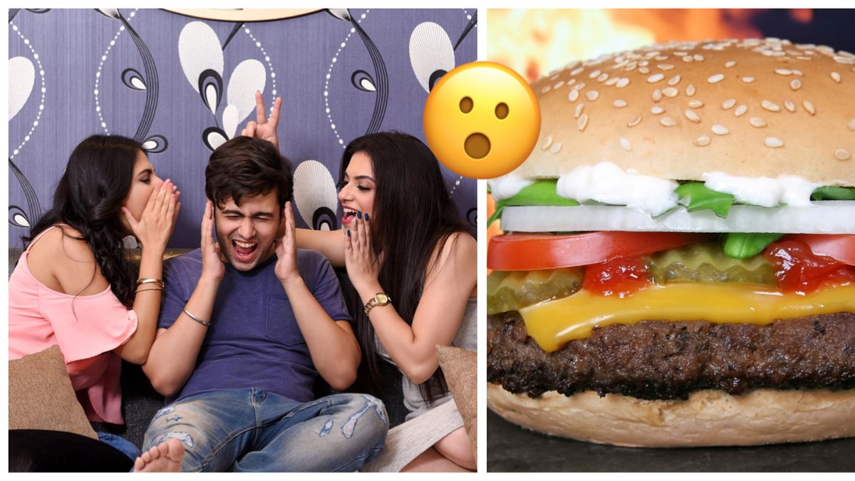 Visa upp en bild på ditt ex – få en gratis hamburgare.