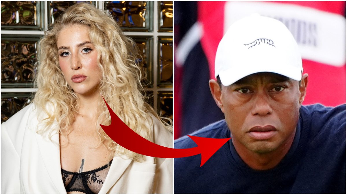 Peg Parnevik och Tiger Woods