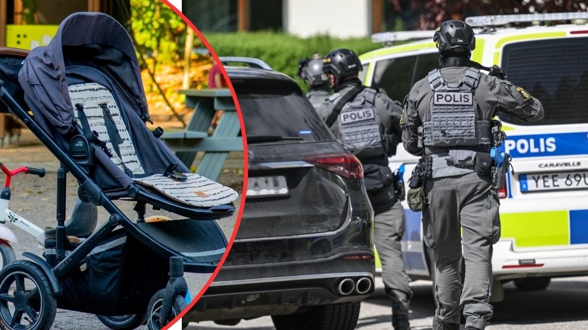 Tom barnvagn och insatsstyrkan