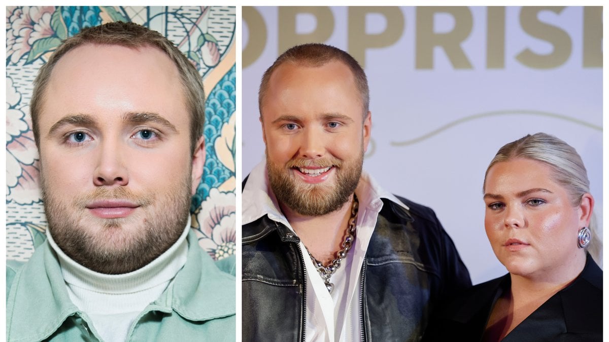 Edvin Törnblom är aktuell med liveshowen Bögen är lös.