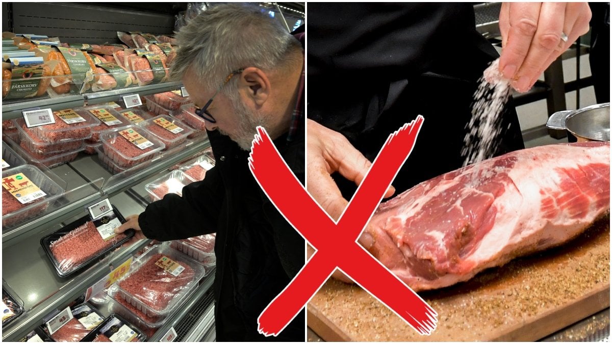 Ät mindre rött kött är Livsmedelsverkets rekommendation.