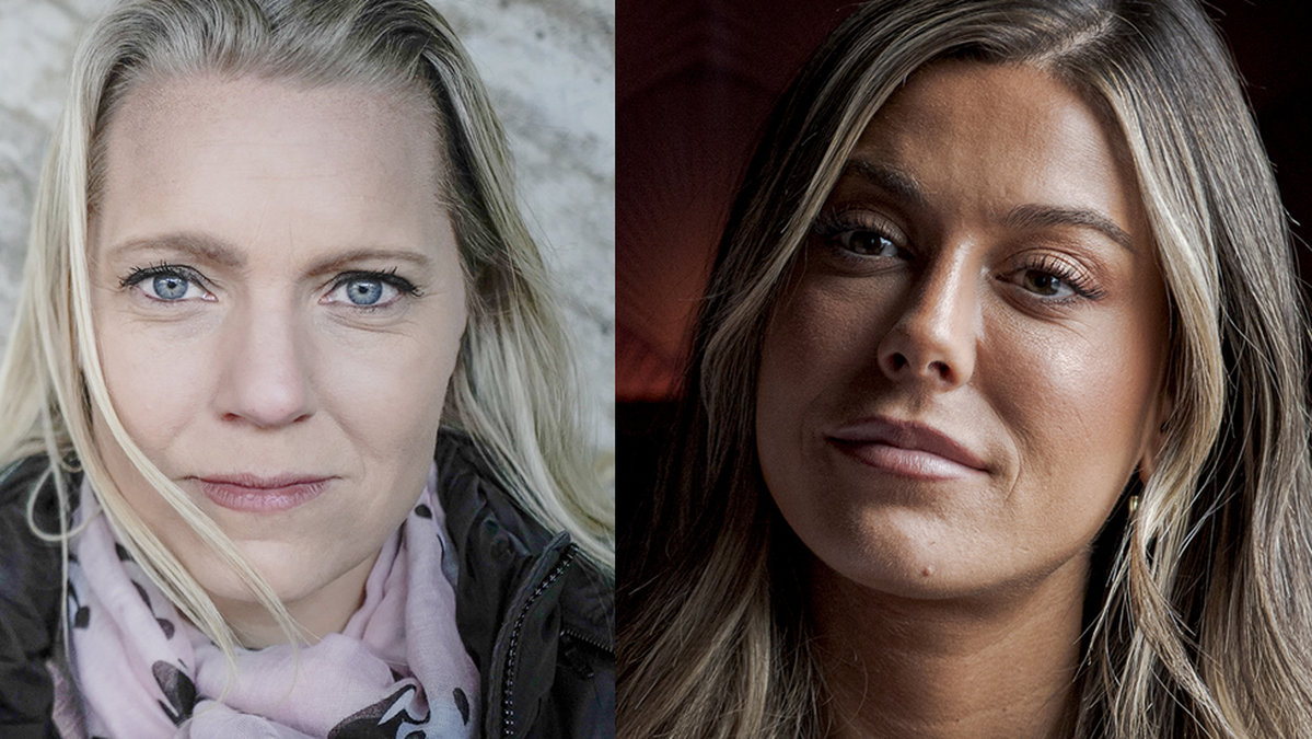 Carina Bergfeldt och Bianca Ingrosso