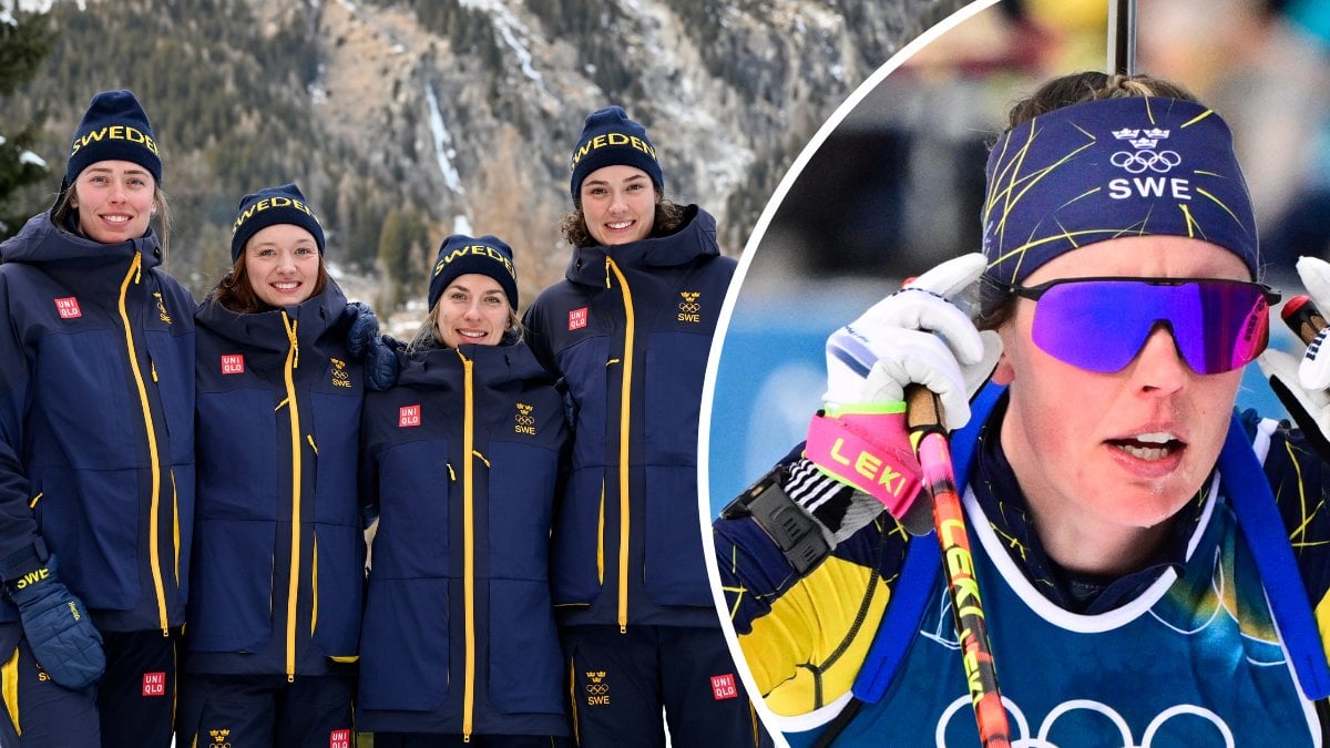 Svenska stafettlaget.