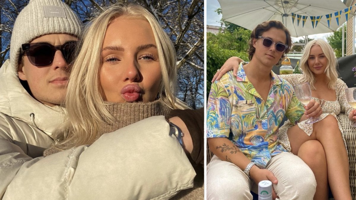 Linn Ahlborg och Carl Linder