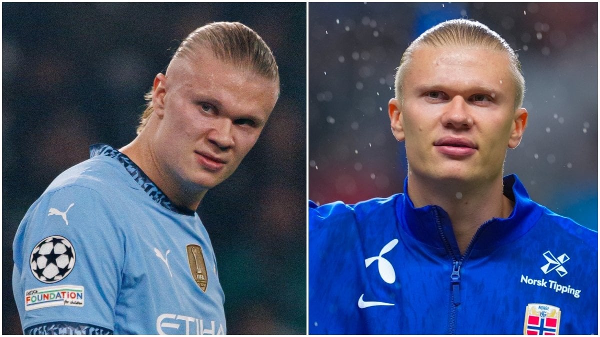 Erling Haaland i Manchester City och Norge