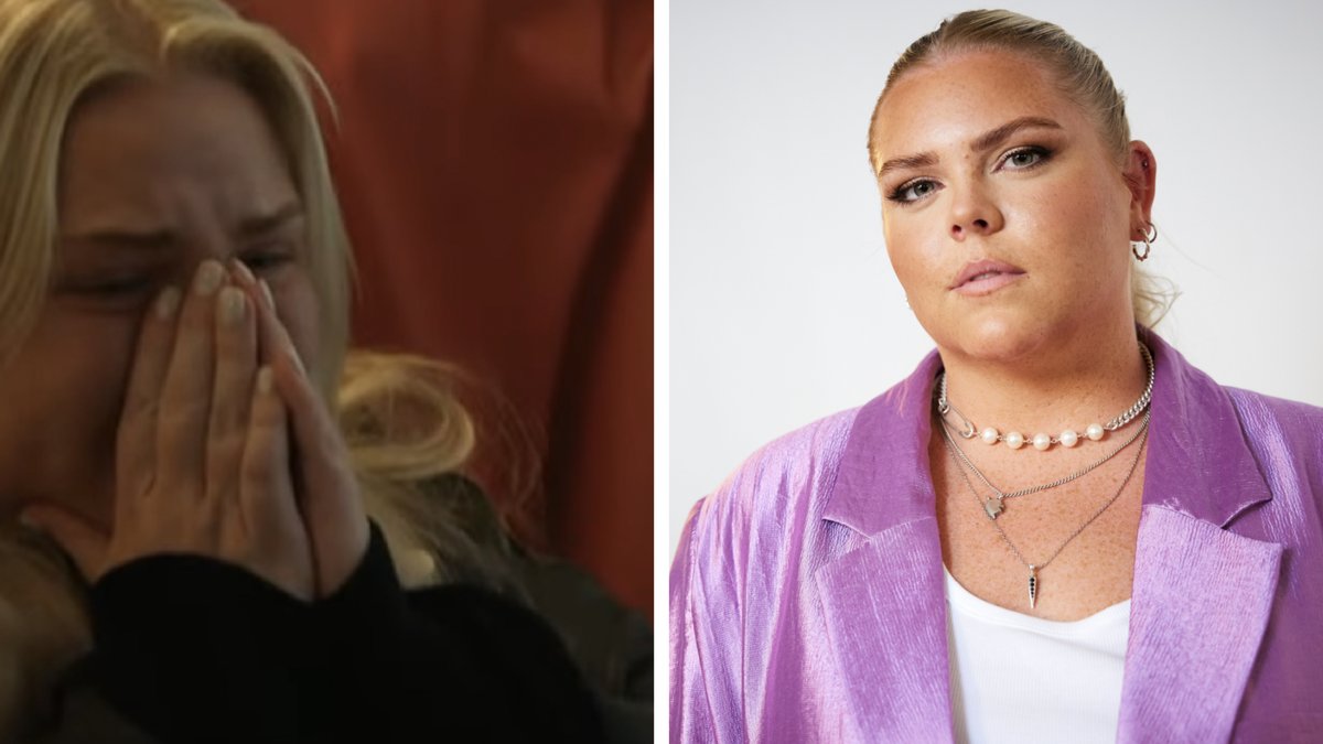 Johanna Nordström brister ut i tårar: Det sjukaste..